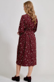 Платье Teffi Style L-1586 бордовый
