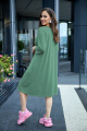 Комплект Anastasia 495+шарфик мятно-зеленый