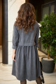 Платье ANASTASIA MAK 938 серый
