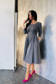 Платье ElPaiz 705 серый