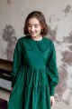 Платье KRASA 278-21 зеленый