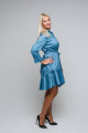 Платье Avila 0865 темно-голубой