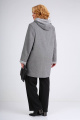 Пальто Viola Style 6043 серый_меланж