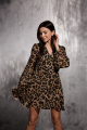 Платье BARBARA B103 леопард