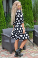 Платье PATRICIA by La Cafe NY15017-1 черный,белый