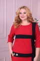 Платье Romanovich Style 1-2275 черный/красный