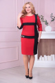 Платье Romanovich Style 1-2275 черный/красный