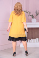 Платье Romanovich Style 1-2231 горчица/черный