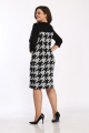 Платье Lady Style Classic 1964/2 черный-серый