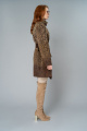 Пальто Elema 1-10448-1-164 коричневый