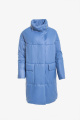 Пальто Elema 5-10517-1-164 серо-голубой