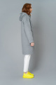 Пальто Elema 6-10314-1-170 серый