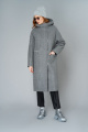 Пальто Elema 6-10361-1-164 серый