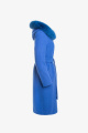 Пальто Elema 7-10524-1-164 голубой