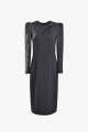 Платье Elema 5К-10586-1-164 чёрный