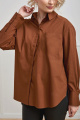 Рубашка KO-KO 211440 коричневый