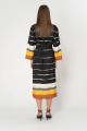 Платье Elema 5К-11996-1-170 чёрно-жёлтый_принт