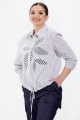 Блуза Condra 16157 светло-серый