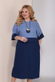 Платье SOVITA M-2142 сине-голубой