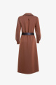 Платье Elema 5К-11176-1-164 коричневый