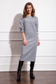 Платье Nova Line 50185 серый_меланж