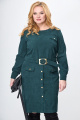 Платье Anelli 881 зеленый
