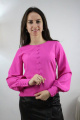 Блуза Стильная леди М-619 розовый