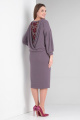 Платье Viola Style 1000 серо-фиолетовый