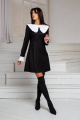 Платье DoMira 01-618 черный