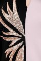 Платье ASV 2468 черно-розовый