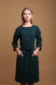 Платье AnnLine 28-21 зеленый