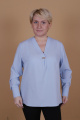 Блуза MIRSINA FASHION 14560012 голубой