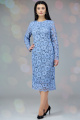 Платье Angelina & Сompany 647 голубой