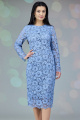 Платье Angelina & Сompany 647 голубой