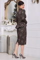 Женский костюм Мода Юрс 2717-1 коричневый