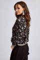 Блуза Teffi Style L-1557 цветочный_принт