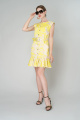 Платье Elema 5К-9695-1-170 принт_желтый