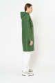 Пальто Elema 6-10314-1-164 зеленый