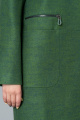 Пальто Elema 6-10361-1-164 зеленый