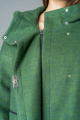 Пальто Elema 6-10361-1-170 зеленый