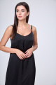 Платье Anelli 1180 черный-фуксия