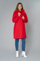 Пальто Elema 7-7866-1-164 красный