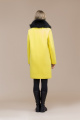 Пальто Elema 7-8075-1-164 желтый