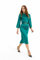 Платье VLADINI DR1501 зеленый