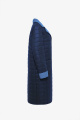 Пальто Elema 5-11635-1-164 тёмно-синий