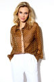 Блуза DiLiaFashion 0584 коричневый