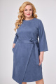 Платье Anelli 1155 синий