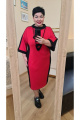 Платье Vittoria Queen 14113/2 красный-черный