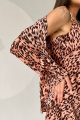 Рубашка La Classe РГ0043 розовый-леопард