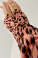 Рубашка La Classe РГ0043 розовый-леопард